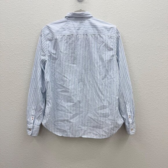 Chaps Aztec Southwestern Embroidered Stripe Button Up Shirt Womens size Large - Picture 5 of 5